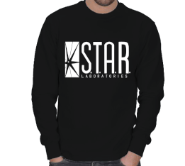 The Flash Star Laboratories ERKEK SWEATSHIRT