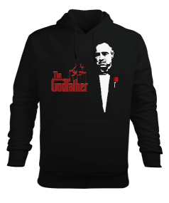 THE GODFATHER-3 Erkek Kapüşonlu Hoodie Sweatshirt