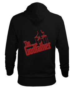 THE GODFATHER Erkek Kapüşonlu Hoodie Sweatshirt