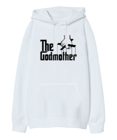 The Godmother Oversize Unisex Kapüşonlu Sweatshirt