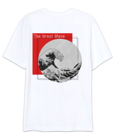 The Great Wave Oversize Unisex Tişört