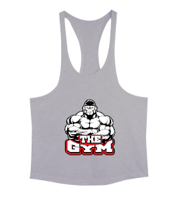 The GYM Gorilla Vücut Geliştirme GYM Bodybuilding Fitness Baskılı Erkek Tank Top Atlet