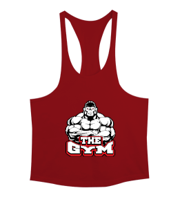 The GYM Gorilla Vücut Geliştirme GYM Bodybuilding Fitness Baskılı Erkek Tank Top Atlet