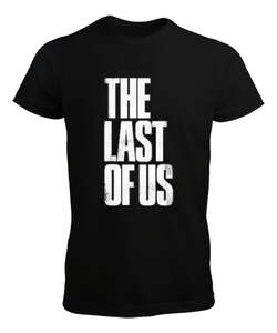 The Last of Us Baskı Tasarımlı Siyah Erkek Tişört