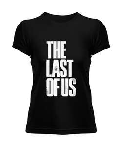 The Last of Us Baskı Tasarımlı Siyah Kadın Tişört