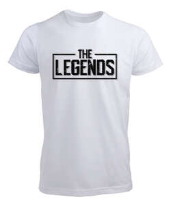 The Legends Beyaz Erkek Tişört