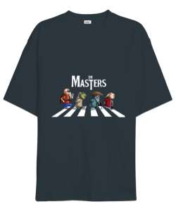 The Masters Füme Oversize Unisex Tişört