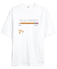 The Old Computer Oversize Unisex Tişört