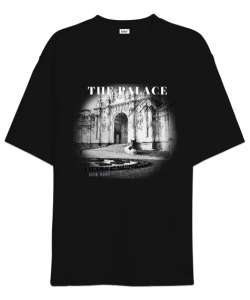 The Palace - Dolmabahçe Siyah Oversize Unisex Tişört