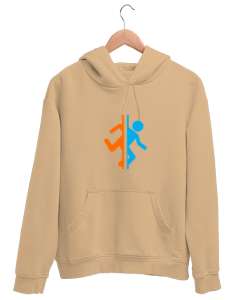 The Portal Vol.1 Camel Unisex Kapşonlu Sweatshirt