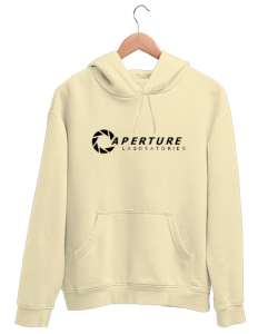 The Portal Vol.2 Krem Unisex Kapşonlu Sweatshirt