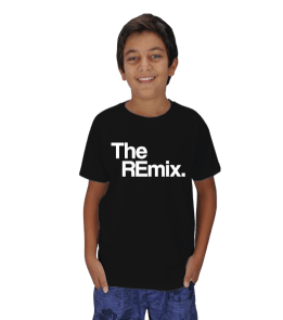 The REmix Siyah Çocuk Unisex