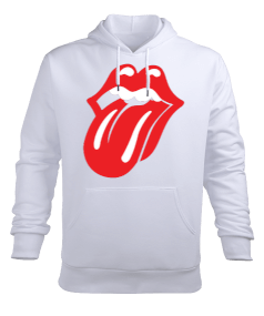 The Rolling Stones Erkek Kapüşonlu Hoodie Sweatshirt