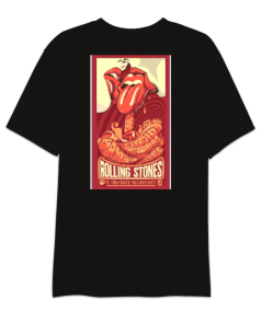 The Rolling Stones Oversize Unisex Tişört