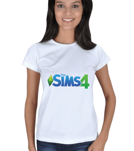 The Sims 4 Logo Kadın Tişört