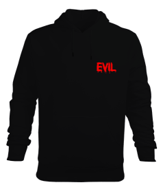 THE SKULL Erkek Kapüşonlu Hoodie Sweatshirt