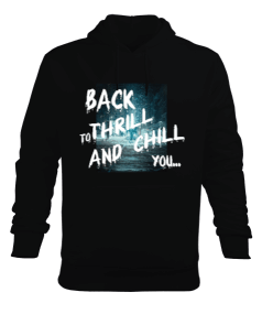 the white text Erkek Kapüşonlu Hoodie Sweatshirt