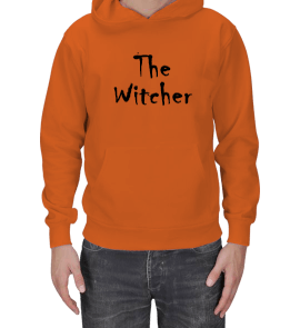 The Witcher Baskılı Sweatshirt Erkek Kapşonlu