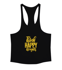 Think Happy Thoughts v11 Erkek Tank Top Atlet