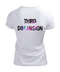 Third Dim3nsion Core Logo Kadın Tişört