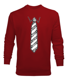 Tie Red Erkek Sweatshirt