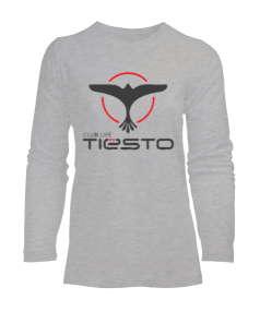 Tiesto Kadın Uzun Kol Tişört