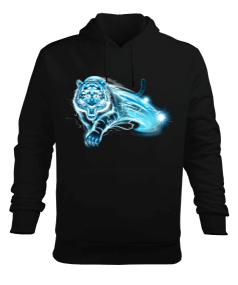 Tiger Energy Erkek Kapüşonlu Hoodie Sweatshirt