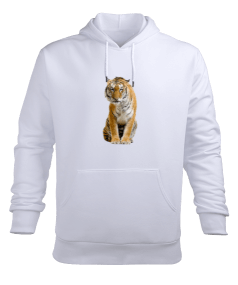 Tiger Erkek Kapüşonlu Hoodie Sweatshirt Erkek Kapüşonlu Hoodie Sweatshirt - Thumbnail