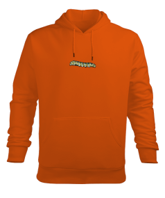 Tırtıl Erkek Kapüşonlu Hoodie Sweatshirt