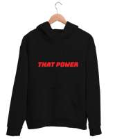 tişort Siyah Unisex Kapşonlu Sweatshirt - Thumbnail