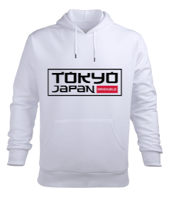 Tokyo Erkek Kapüşonlu Hoodie Sweatshirt