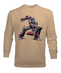 Transformers optimus prime Erkek Sweatshirt