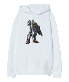 Transformers optimus prime Oversize Unisex Kapüşonlu Sweatshirt