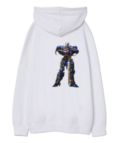 Transformers optimus prime Oversize Unisex Kapüşonlu Sweatshirt