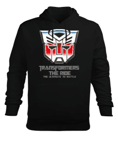 Transformers Ride Erkek Kapüşonlu Hoodie Sweatshirt