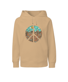 Traveler Hippi Peace Çocuk Unisex Hoodie Kapüşonlu