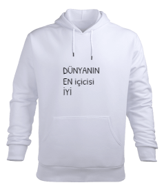 traya Erkek Kapüşonlu Hoodie Sweatshirt