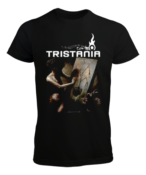 Tristania Siyah Erkek Tişört