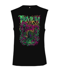 Trivium Kesik Kol Unisex Tişört