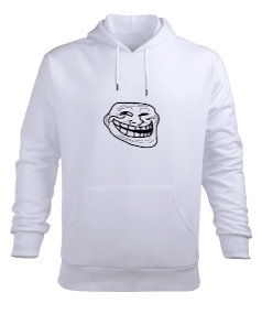 Troll Face Erkek Kapüşonlu Hoodie Sweatshirt