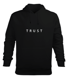 TRUST Erkek Kapüşonlu Hoodie Sweatshirt