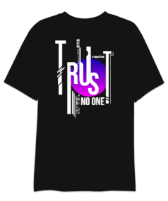 Trust No One Oversize Unisex Tişört