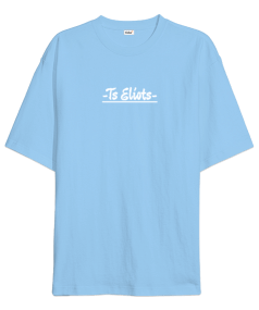 Ts Eliots Baskılı Oversize Unisex Tişört