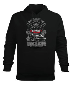 Tuning us crime Erkek Kapüşonlu Hoodie Sweatshirt