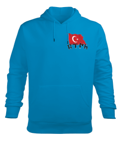 Türk Erkek Kapüşonlu Hoodie Sweatshirt