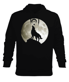 TÜRK KURTU SWEATSHİRT Erkek Kapüşonlu Hoodie Sweatshirt