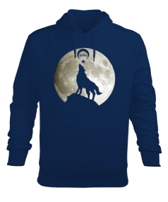 TÜRK KURTU SWEATSHİRT Erkek Kapüşonlu Hoodie Sweatshirt