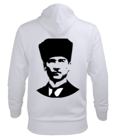 Türk Ve Atatürk Temalı Erkek Kapüşonlu Hoodie Sweatshirt