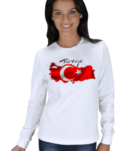 Türkiye KADIN SWEATSHIRT