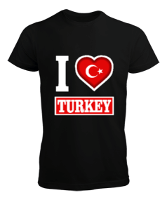Türkiye,Türkiye bayrağı. Erkek Tişört